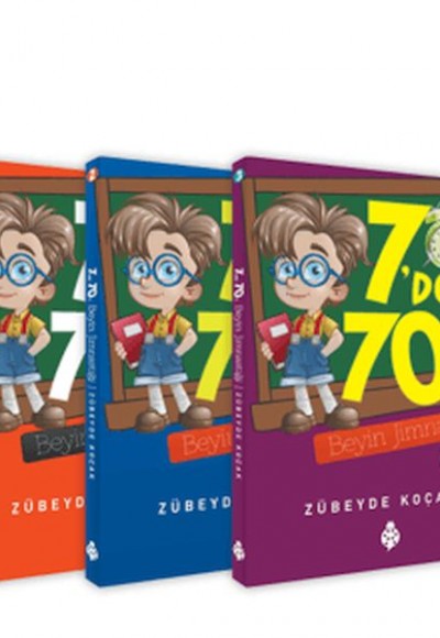 7'Den 70'e Beyin Jimnastiği Seti (3 Kitap) 7'Den 70'e Beyin Jimnastiği Seti (3 Kitap)