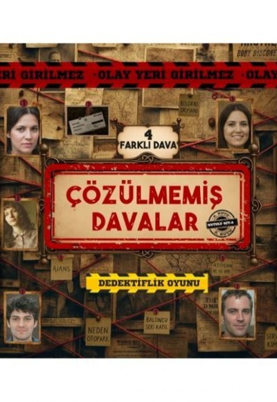 Çözülmemiş Davalar Kutulu Set 2 Çözülmemiş Davalar Kutulu Set 2