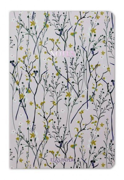 Floral Pembe Defter Floral Pembe Defter