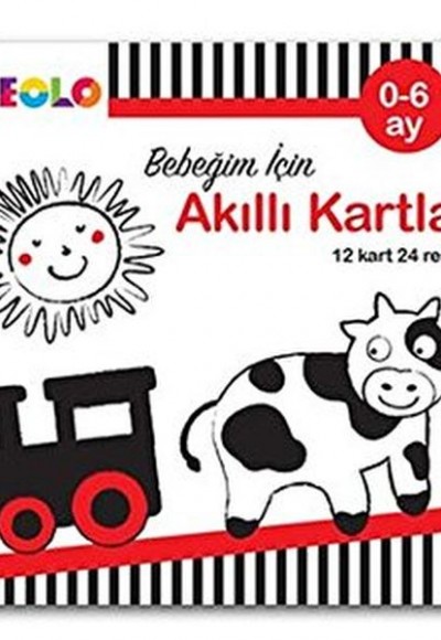 Eğitici Kartlar-Bebeğim için Akıllı Kartlar 0-6 ay Eğitici Kartlar-Bebeğim için Akıllı Kartlar 0-6 ay