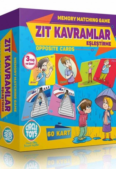 Circle Toys Zıt Kavramlar Eşleştirme Oyunu Circle Toys Zıt Kavramlar Eşleştirme Oyunu