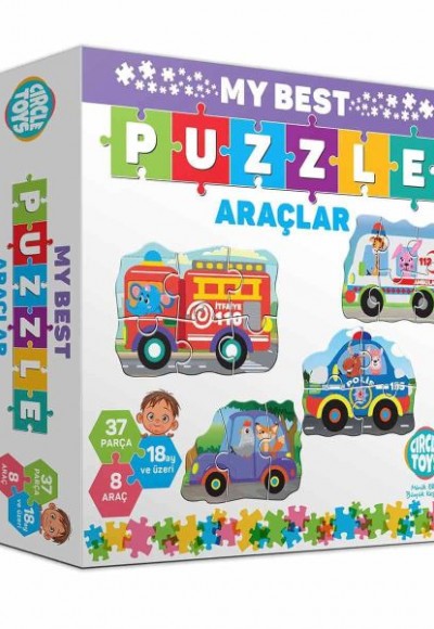 Circle Toys My Best Puzzle Araçlar Circle Toys My Best Puzzle Araçlar