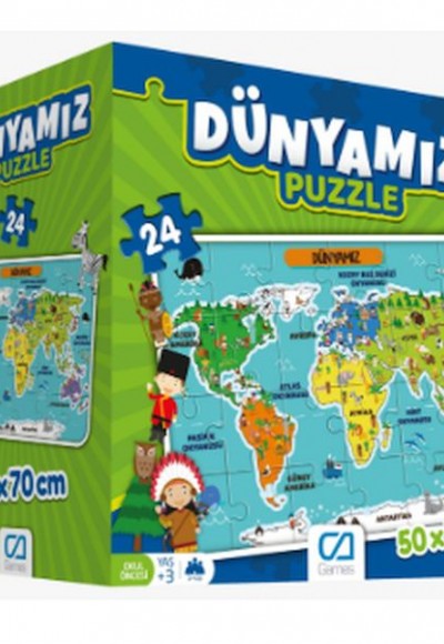 Dünyamız Yer Puzzle