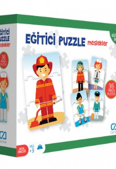 Eğitici Puzzle - Meslekler Eğitici Puzzle - Meslekler