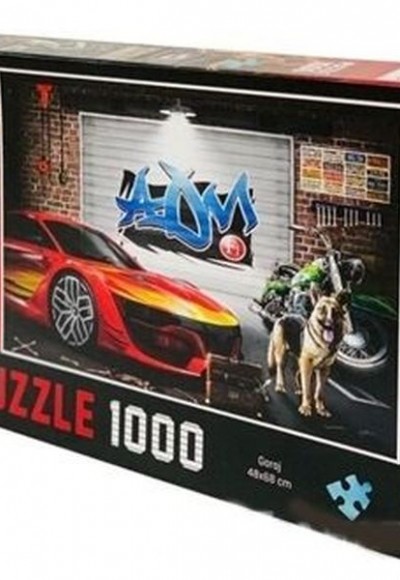 Garaj 1000 Parça Puzzle