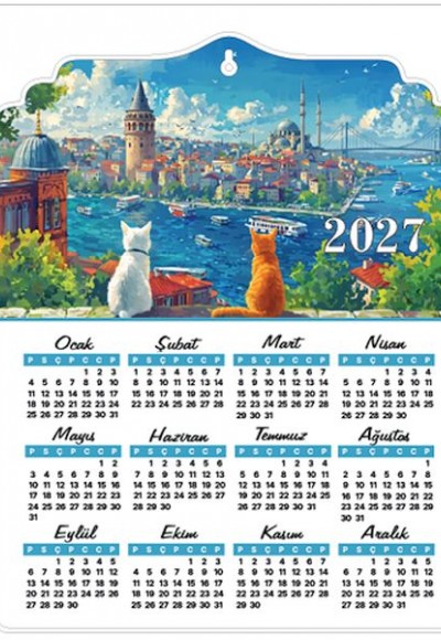 Boğaziçi 2027 Ahşap Duvar Takvimi Boğaziçi 2027 Ahşap Duvar Takvimi