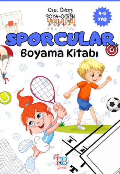 Sporcular Boyama Kitabı Sporcular Boyama Kitabı