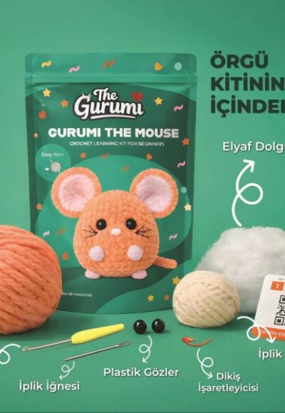 The Gurumi Fare Örgü Öğrenme Kiti (TG008)