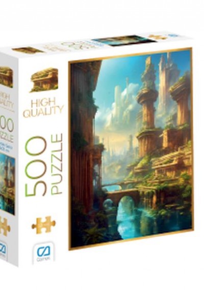 Uzaktaki Şehir Puzzle 500 Uzaktaki Şehir Puzzle 500