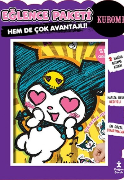 Kuromi 2'li Boyama Eğlence Paketi