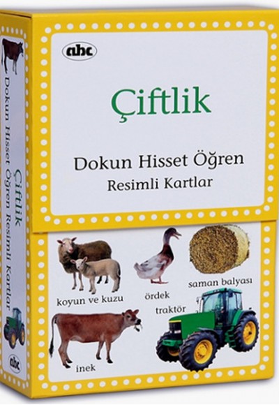 Dokun Hisset Öğren Resimli Kartlar Çiftlik Dokun Hisset Öğren Resimli Kartlar Çiftlik