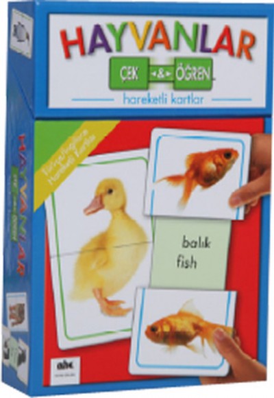 Çek ve Öğren - Hayvanlar (Ciltli) Çek ve Öğren - Hayvanlar (Ciltli)