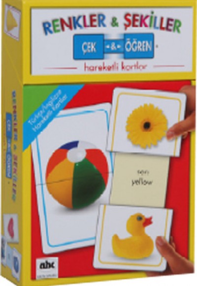 Çek ve Öğren - Renkler ve Şekiller (Ciltli) Çek ve Öğren - Renkler ve Şekiller (Ciltli)