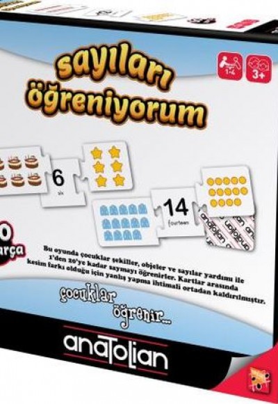 Sayıları Öğreniyorum 60 Parça 3 Yaş Sayıları Öğreniyorum 60 Parça 3 Yaş