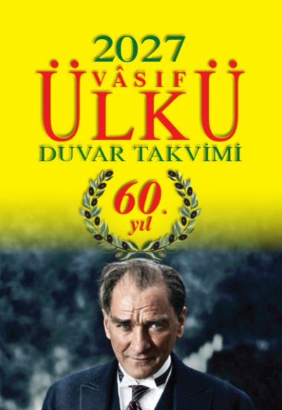 Ülkü Duvar Takvimi - 2027