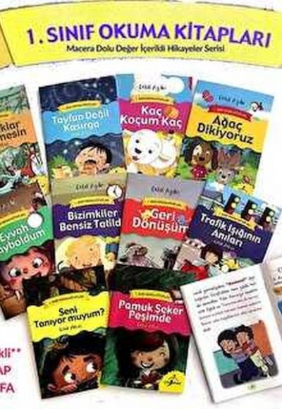 1. Sınıf Okuma Kitapları (10 Kitap Takım) 1. Sınıf Okuma Kitapları (10 Kitap Takım)