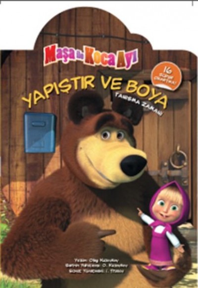 Maşa ile Koca Ayı - Yapıştır - Boya - Tanışma Zamanı