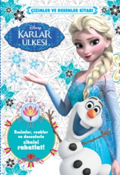 Disney Karlar Ülkesi Çizimler ve Desenler Kitabı Disney Karlar Ülkesi Çizimler ve Desenler Kitabı