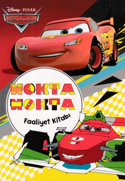 Disney Arabalar Nokta Nokta Faaliyet Kitabı