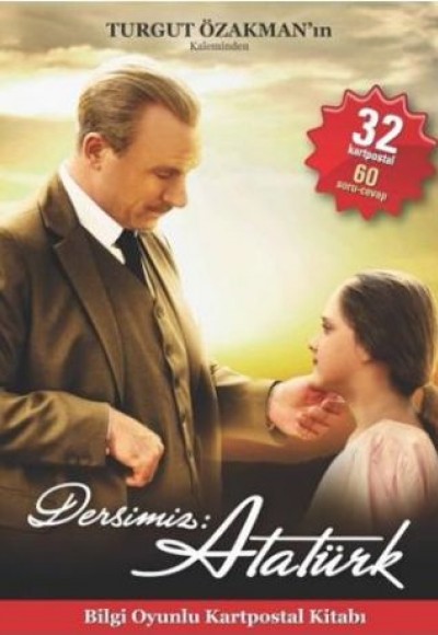 Dersimiz Atatürk  Bilgi Oyunlu Kartpostal Kitabı