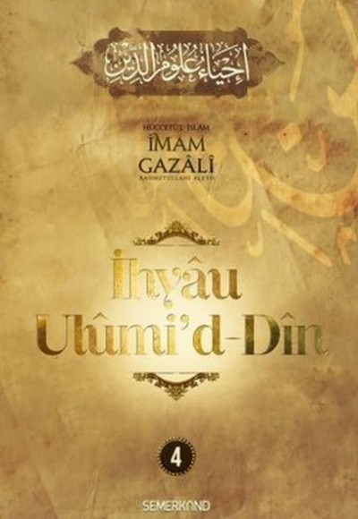 İhyaü Ulumi'd-Din 4.Cilt İhyaü Ulumi'd-Din 4.Cilt