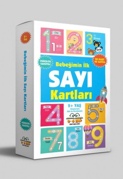 Bebeğimin İlk Sayı Kartları (2+ Yaş) Bebeğimin İlk Sayı Kartları (2+ Yaş)