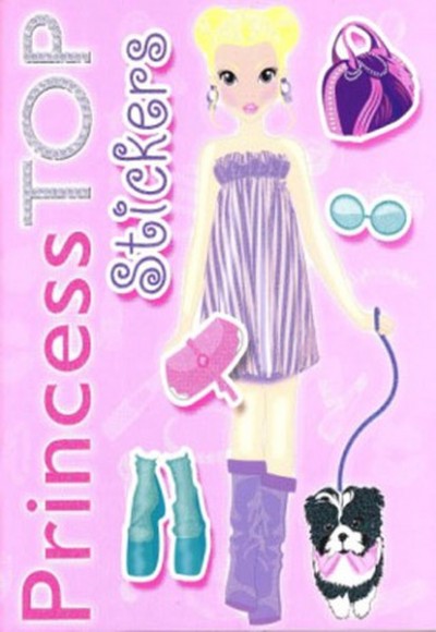 Prıncess Top Stıckers-Pembe Prıncess Top Stıckers-Pembe