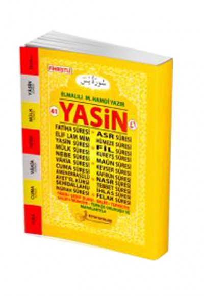 41 Yasin Türkçe Okunuşu ve Manalarıyla Fihristli Cep Boy F019 41 Yasin Türkçe Okunuşu ve Manalarıyla Fihristli Cep Boy F019