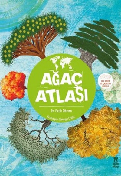Ağaç Atlası- Dev Harita ve Çıkartma Hediyeli- Karton Kapak Ağaç Atlası- Dev Harita ve Çıkartma Hediyeli- Karton Kapak