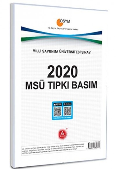 A Yayınları 2020 MSÜ Tıpkı Basım Çıkmış Deneme Sınavı A Yayınları 2020 MSÜ Tıpkı Basım Çıkmış Deneme Sınavı