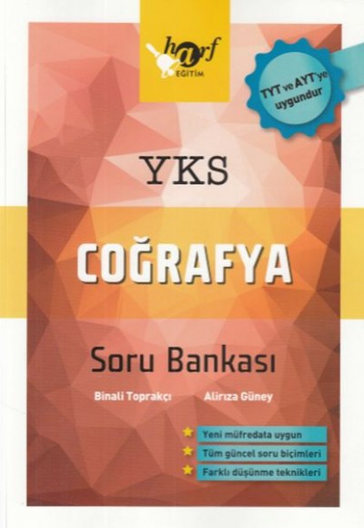 Harf Eğitim YKS Coğrafya Soru Bankası (Yeni) Harf Eğitim YKS Coğrafya Soru Bankası (Yeni)