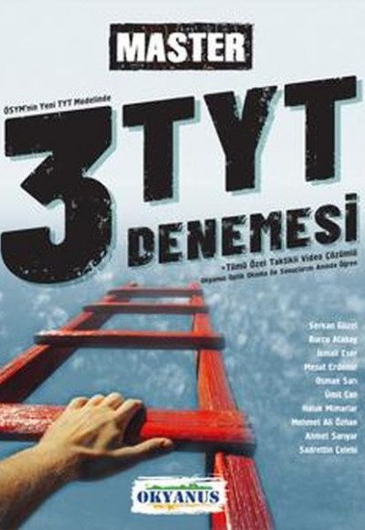 Okyanus TYT Master 3 Deneme (Yeni) Okyanus TYT Master 3 Deneme (Yeni)