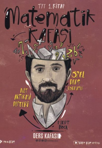 Ders Kafası TYT 1. Kitap Matematik Kafası Net Artırma Defteri Özel Ders Formatlı