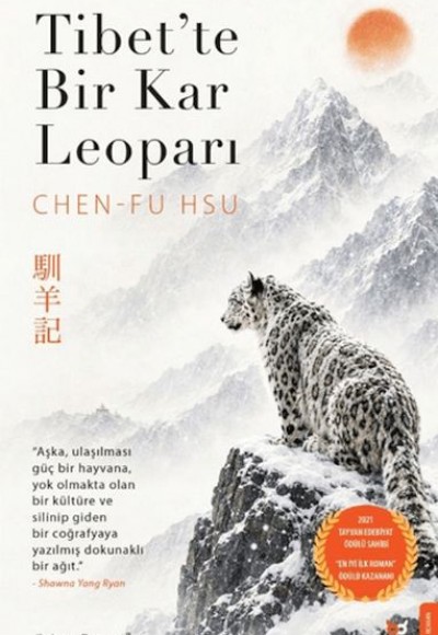 Tibet’te Bir Kar Leoparı Tibet’te Bir Kar Leoparı