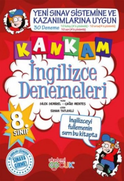 Akademi Çocuk 8. Sınıf Kankam İngilizce Denemeleri Akademi Çocuk 8. Sınıf Kankam İngilizce Denemeleri