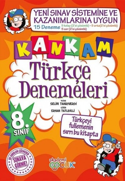 Akademi Çocuk 8. Sınıf Kankam Türkçe Denemeleri Akademi Çocuk 8. Sınıf Kankam Türkçe Denemeleri