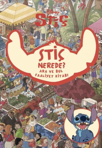 Disney Stiç: Stiç Nerede? - Ara ve Bul Faaliyet Kitabı Disney Stiç: Stiç Nerede? - Ara ve Bul Faaliyet Kitabı