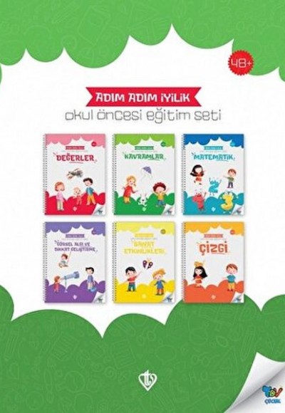 Adım Adım İyilik Okul Öncesi Eğitim Seti (6 Kitap) Adım Adım İyilik Okul Öncesi Eğitim Seti (6 Kitap)