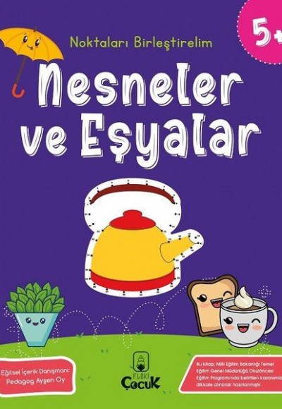 Noktaları Birleştirelim - Nesneler ve Eşyalar +5 Yaş Noktaları Birleştirelim - Nesneler ve Eşyalar +5 Yaş