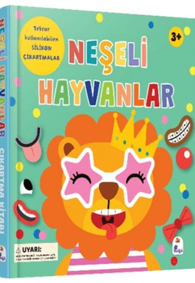 Neşeli Hayvanlar - Silikon Çıkartmalı Neşeli Hayvanlar - Silikon Çıkartmalı