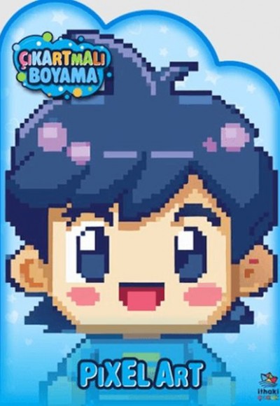Pixel Art Zamanı - Çıkartmalı Boyama Kitabı
