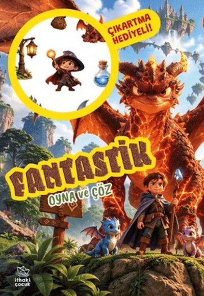 Fantastik - Oyna ve Çöz Çıkartmalı Etkinlik Kitabı Fantastik - Oyna ve Çöz Çıkartmalı Etkinlik Kitabı