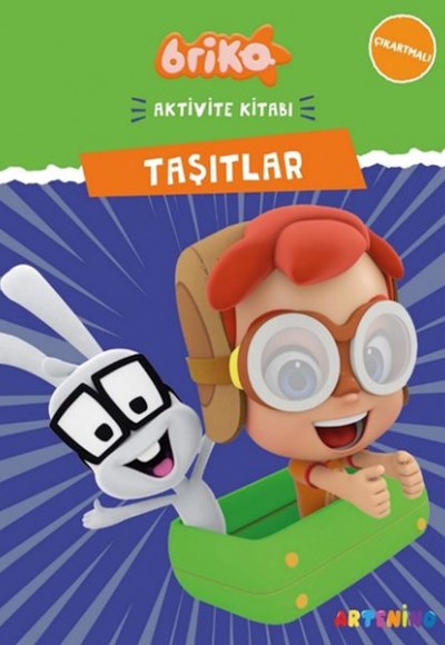 Briko Taşıtlar - Çıkartmalı Aktivite Kitabı Serisi Briko Taşıtlar - Çıkartmalı Aktivite Kitabı Serisi