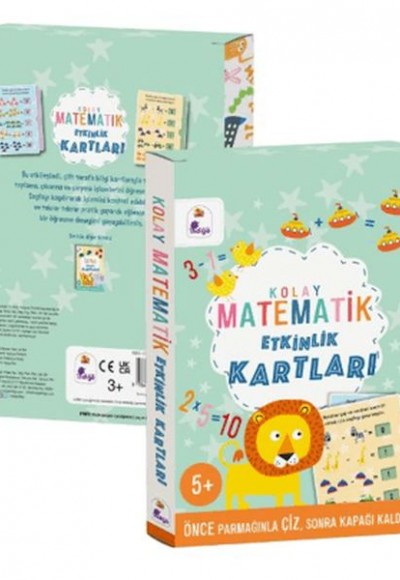 Kolay Matematik Etkinlik Kartları Kolay Matematik Etkinlik Kartları