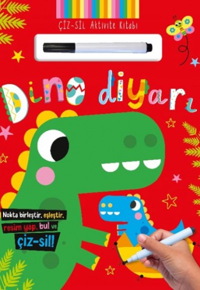 Çiz – Sil Aktivite Kitabı Dino Diyarı Çiz – Sil Aktivite Kitabı Dino Diyarı