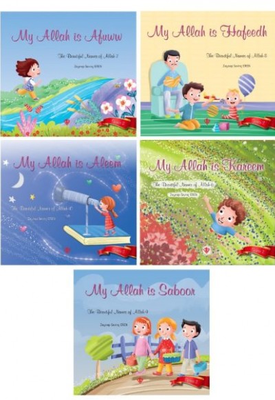 The Beautiful Names Of Allah 2 - 5 Book Set The Beautiful Names Of Allah 2 - 5 Book Set