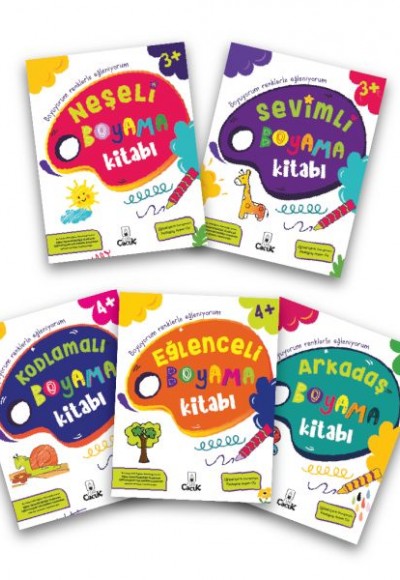 Boyama Kitabı Serisi (5 Kitap) Boyama Kitabı Serisi (5 Kitap)