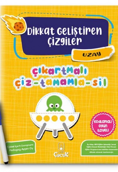 Dikkat Geliştiren Çizgiler – Uzay Dikkat Geliştiren Çizgiler – Uzay