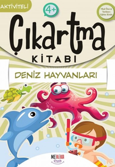 Deniz Hayvanları - Çıkartma Kitabı Deniz Hayvanları - Çıkartma Kitabı