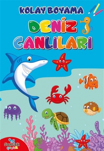 Kolay Boyama - Deniz Canlıları Kolay Boyama - Deniz Canlıları
